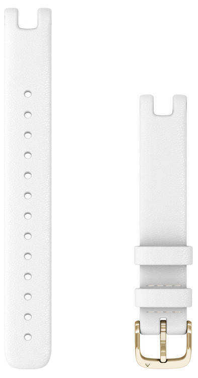 Garmin Lily Leren Bandje Wit S/M is nooit meer leverbaar