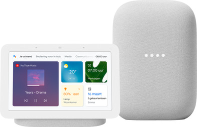 Google Nest Hub 2 Chalk + Nest Audio Chalk is nooit meer leverbaar