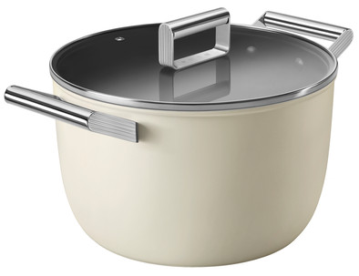 SMEG Kookpan 26 cm Crème is nooit meer leverbaar