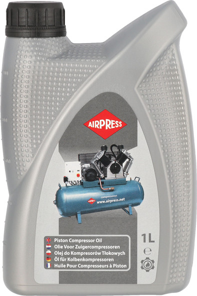 Airpress Zuigercompressorolie 1 L is nooit meer leverbaar