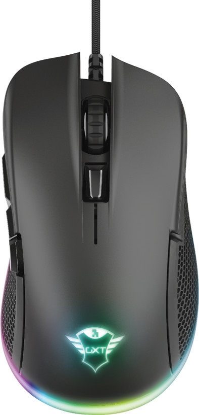 Le produit Trust GXT 922 Ybar Souris Gamer avec Éclairage RGB - Noir ne sera plus jamais disponible