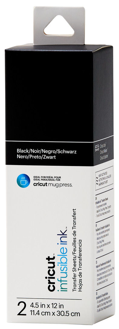 Le produit Cricut Infusible Ink Feuilles de Transfert Lot de 2 (Noir) ne sera plus jamais disponible