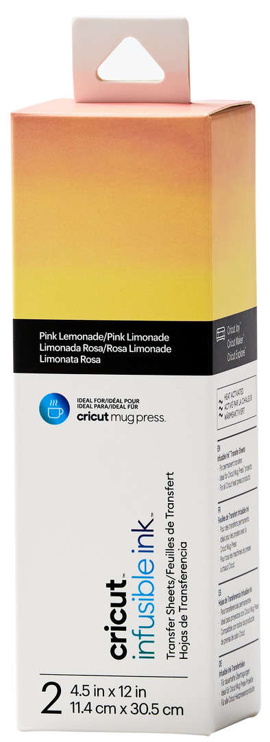 Cricut Infusible Ink Transfervellen 2-pack (Pink Lemonade) is nooit meer leverbaar