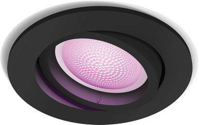 Philips Hue Centura inbouwspot White &amp; Color rond Zwart is nooit meer leverbaar