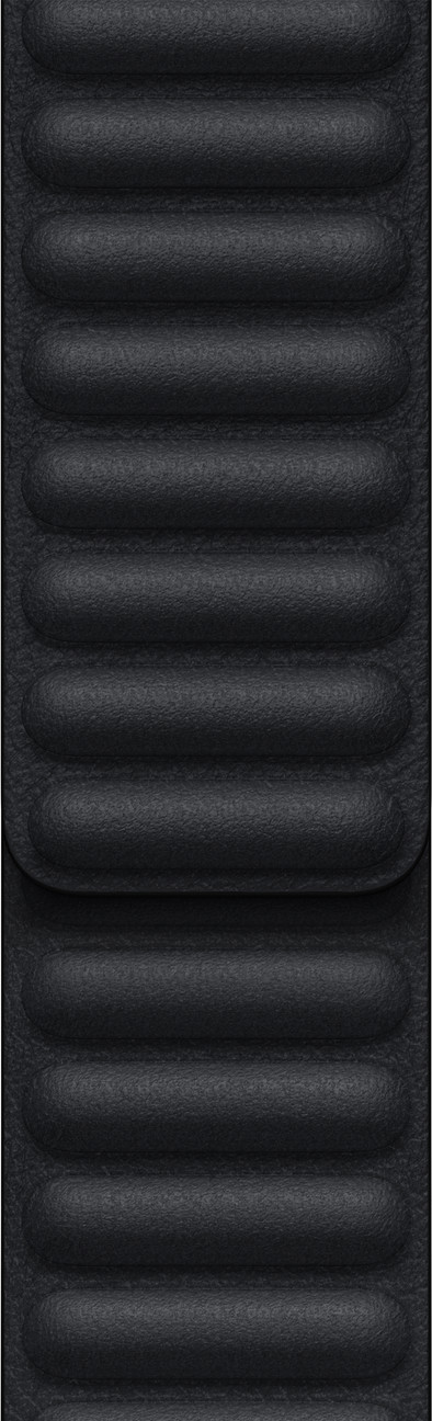 Apple Watch 38/40/41 mm Leather Link Horlogeband Middernacht - Small/Medium is nooit meer leverbaar