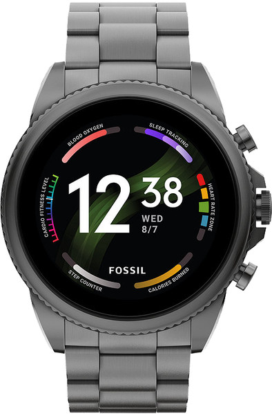 Le produit Fossil Gen 6 Display FTW4059 Gris/Gris 44 mm ne sera plus jamais disponible