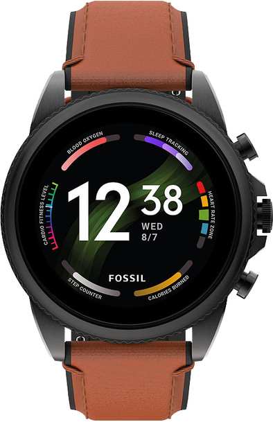 Fossil Gen 6 Display FTW4062 Black&#x2F;Brown 44mm is no longer available