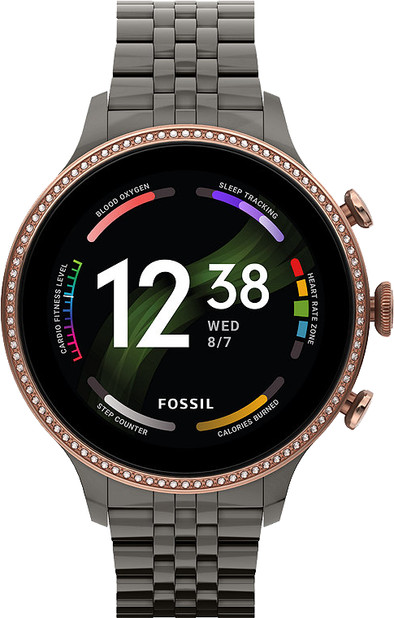Le produit Fossil Gen 6 Display FTW6078 Or Rose/Gris 42 mm ne sera plus jamais disponible