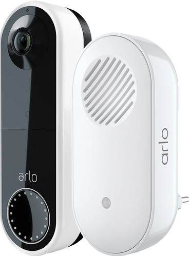 Arlo Wire Free Video Doorbell Wit + Chime is nooit meer leverbaar