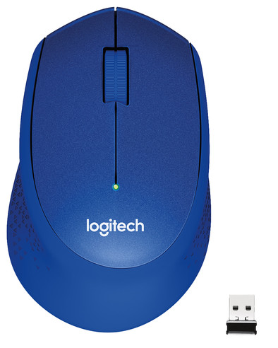 Logitech M330 Silent Draadloze Muis Blauw is nooit meer leverbaar