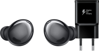 Samsung Galaxy Buds Pro Zwart + Samsung Oplader is nooit meer leverbaar