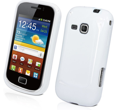 Muvit Minigel Case White Samsung Galaxy Mini 2 is nooit meer leverbaar