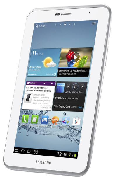 Samsung Galaxy Tab 2 7.0 Wifi 8GB White is nooit meer leverbaar