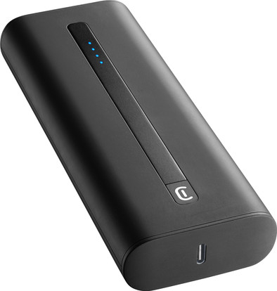 Cellularline Thunder Powerbank 20.000 mAh met Power Delivery en Quick Charge Zwart is nooit meer leverbaar