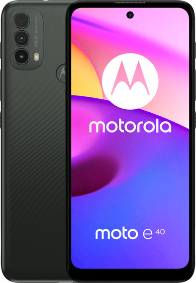 Motorola Moto E40 64GB Grijs is nooit meer leverbaar