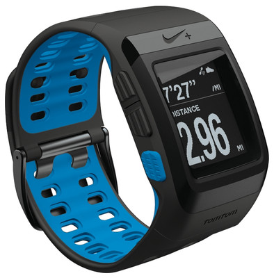 Le produit Nike+ Montre de sport GPS Anthracite/Bleu ne sera plus jamais disponible