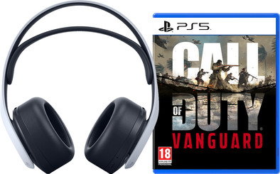 Call of Duty Vanguard PS5 versie met Sony Pulse 3D Headset Wit is nooit meer leverbaar