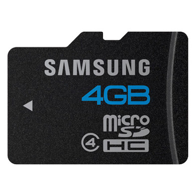 Samsung Micro SD 4GB Standard is nooit meer leverbaar