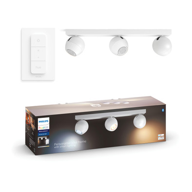 Le produit Philips Hue Buckram 3 Spots Montés en Surface White Ambiance Blanc ne sera plus jamais disponible
