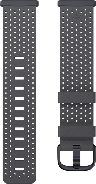Fitbit Versa 4/3 and Sense 2/1 Perforated Leather Strap Black L is no longer available