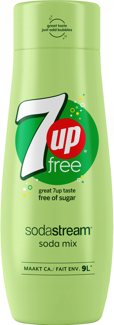 Le produit SodaStream Sirop 7UP Free ne sera plus jamais disponible