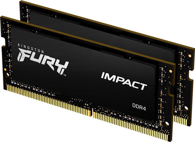 Kingston FURY Impact DDR4 SODIMM 16GB 3200 MHz (2x8GB) is nooit meer leverbaar