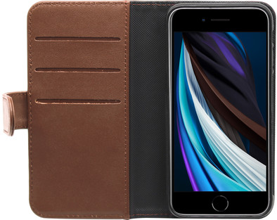 BlueBuilt Apple iPhone SE 2022 / SE 2020 / 8 / 7 2-in-1 Case Bruin is nooit meer leverbaar