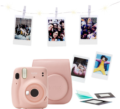 Le produit Fujifilm Instax Mini 11 Blush Pink Camera Bundle ne sera plus jamais disponible