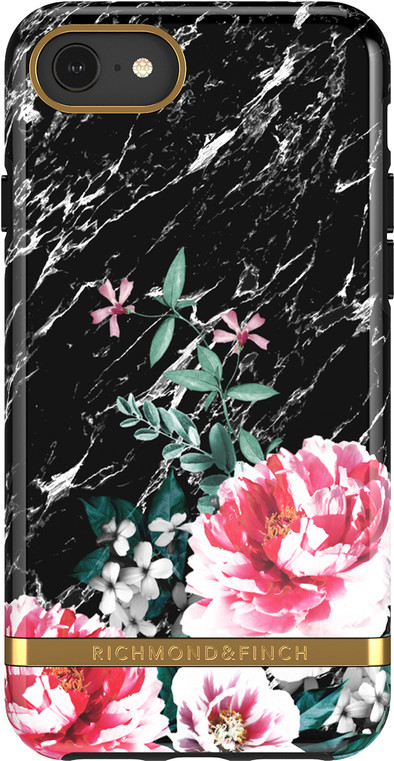 Le produit Richmond &amp; Finch Black Marble Flower Apple iPhone SE (2020) / 8 / 7 / 6 Back Cover ne sera plus jamais disponible