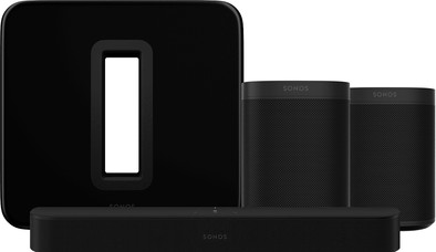 Sonos Beam 5.1 + One (x2) + Sub Black is no longer available