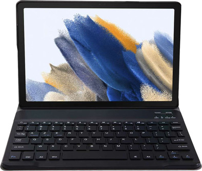 Just in Case Premium Samsung Galaxy Tab A8 Toetsenbord Hoes AZERTY Zwart is nooit meer leverbaar