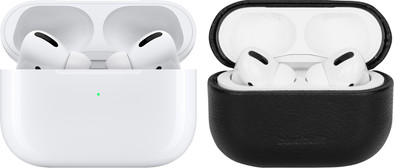 Apple Airpods Pro met draadloze oplaadcase + BlueBuilt Hoesje is nooit meer leverbaar
