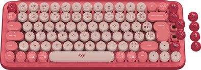 Logitech POP Keys Mechanical Wireless Keyboard Pink AZERTY is no longer available