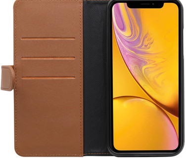 BlueBuilt Apple iPhone Xr 2-in-1 Case Leer Bruin is nooit meer leverbaar