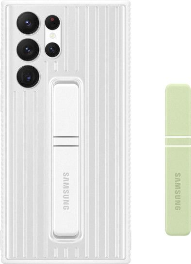 Le produit Samsung Galaxy S22 Ultra Protective Standing Back Cover Blanc ne sera plus jamais disponible