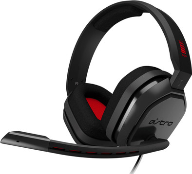 Astro A10 Gaming Headset voor PC, PS5, PS4, Xbox Series X|S, Xbox One - Zwart/Rood is nooit meer leverbaar