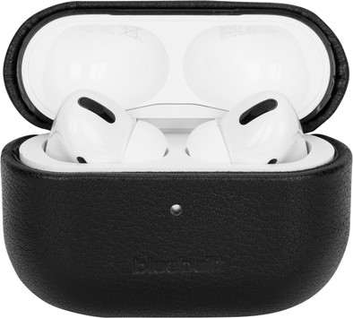 BlueBuilt Hoesje voor AirPods Pro Gen 1 Leer Zwart is nooit meer leverbaar