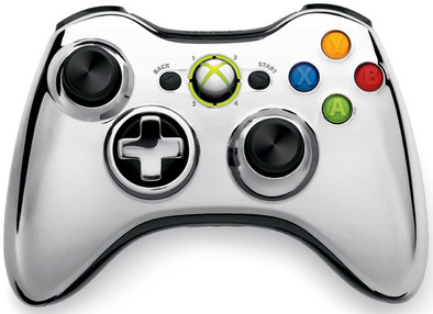Xbox 360 Wireless Controller Chrome Silver is nooit meer leverbaar