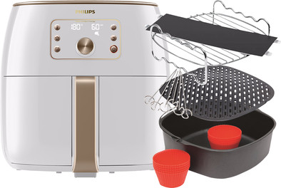 Le produit Philips Airfryer XXL Smart Sensing Premium Blanc HD9870/20 + Set d'Accessoires ne sera plus jamais disponible