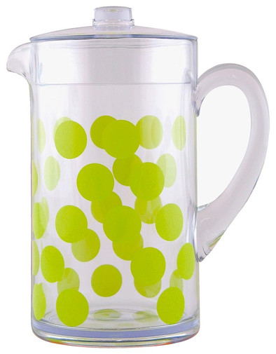 ZAK! Designs Dot Dot Schenkkan Lime Groen 2 L is nooit meer leverbaar