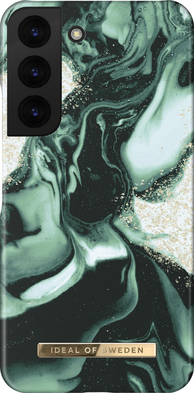 Le produit Ideal of Sweden Golden Olive Marble Samsung Galaxy S22 Back Cover ne sera plus jamais disponible