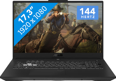 Asus TUF Gaming A17 FA707RE-HX030W-BE Azerty is nooit meer leverbaar
