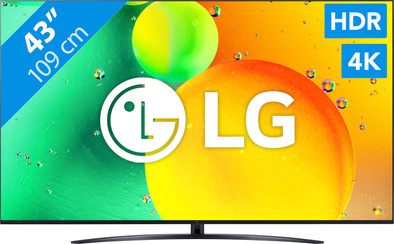 LG 43NANO766QA (2022) is nooit meer leverbaar