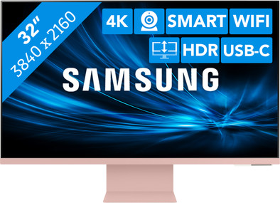 Le produit Samsung LS32BM801UUXEN Écran PC Connecté M8 Rose ne sera plus jamais disponible