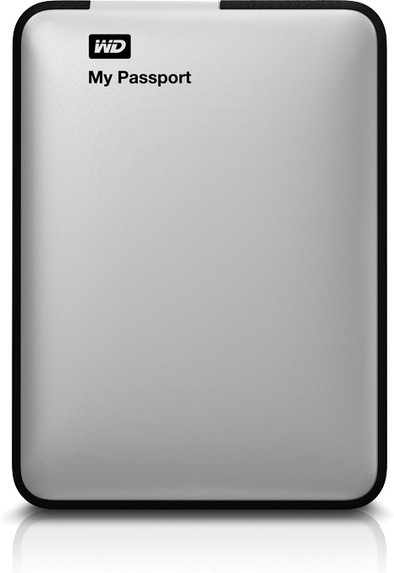 WD My Passport 500 GB Zilver is nooit meer leverbaar