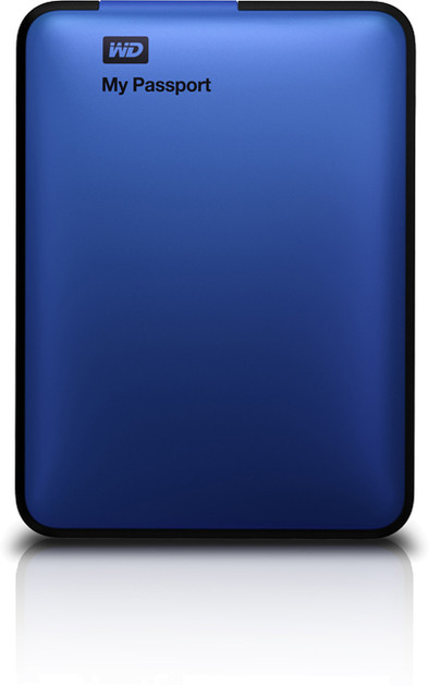 WD My Passport 1 TB Blauw is nooit meer leverbaar
