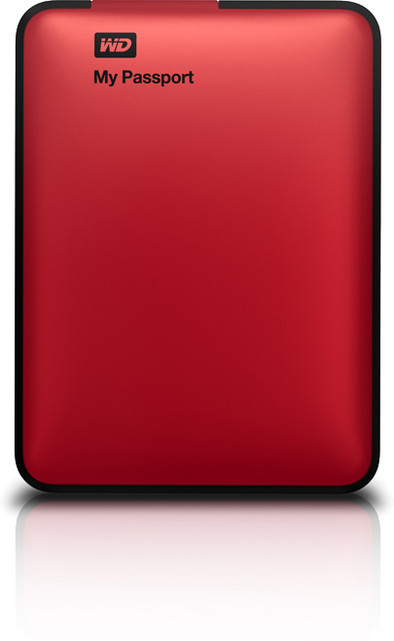 WD My Passport 500 GB Rood is nooit meer leverbaar