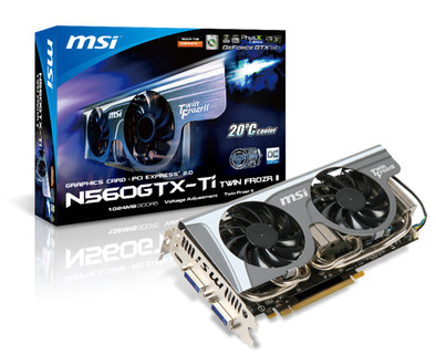 MSI N560GTX-Ti Twin Frozr II/OC is nooit meer leverbaar