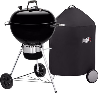 Weber Master Touch GBS E-5750 57 cm Zwart + Weber Luxe Hoes 57 cm is nooit meer leverbaar