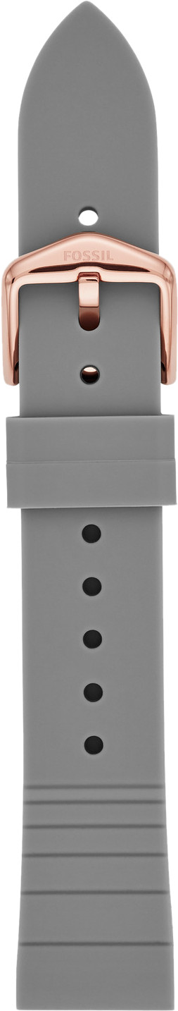 Fossil Silicone Strap Gray 18mm is no longer available